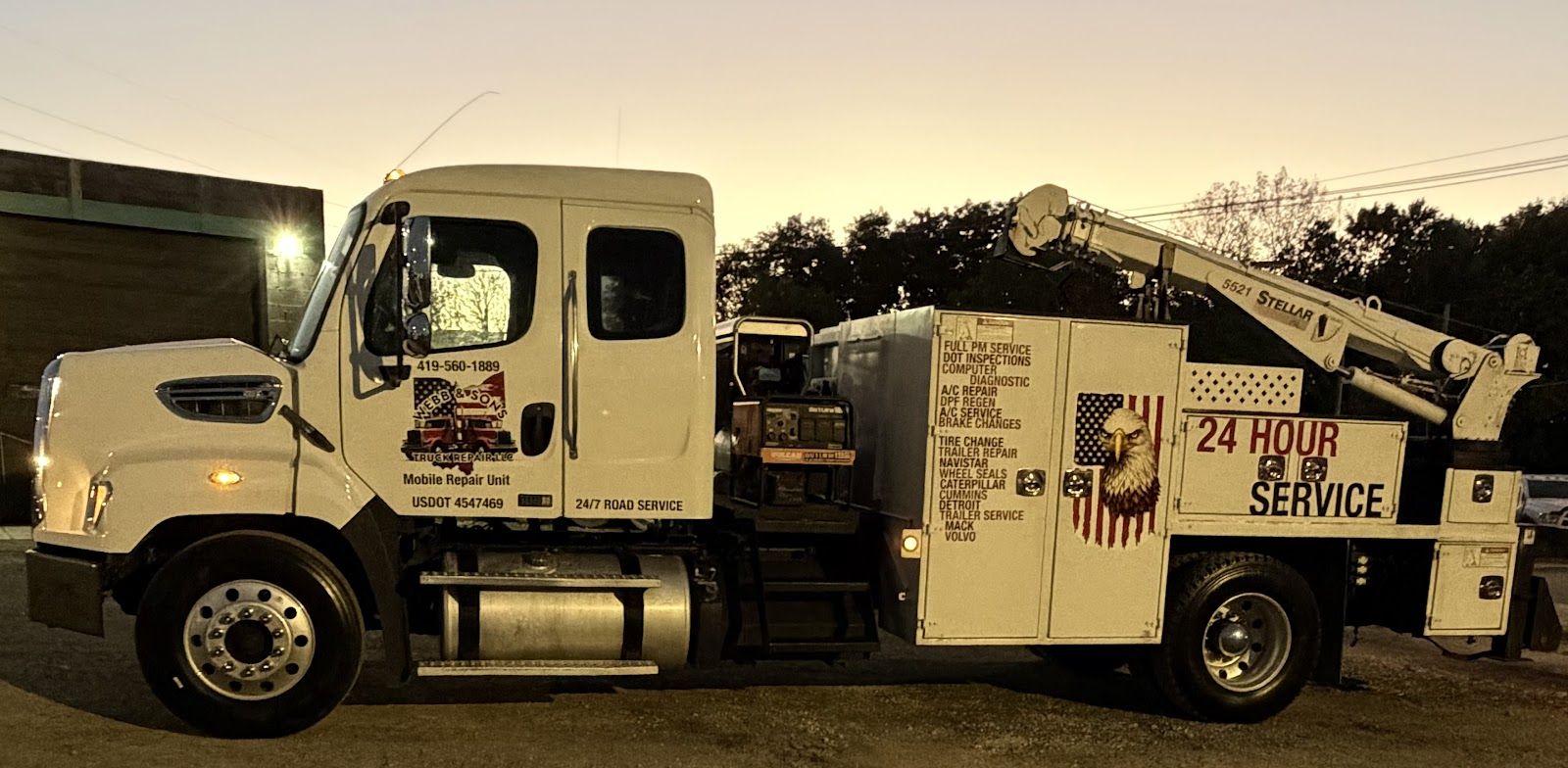Hero photo for Webb & Sons Truck Repair